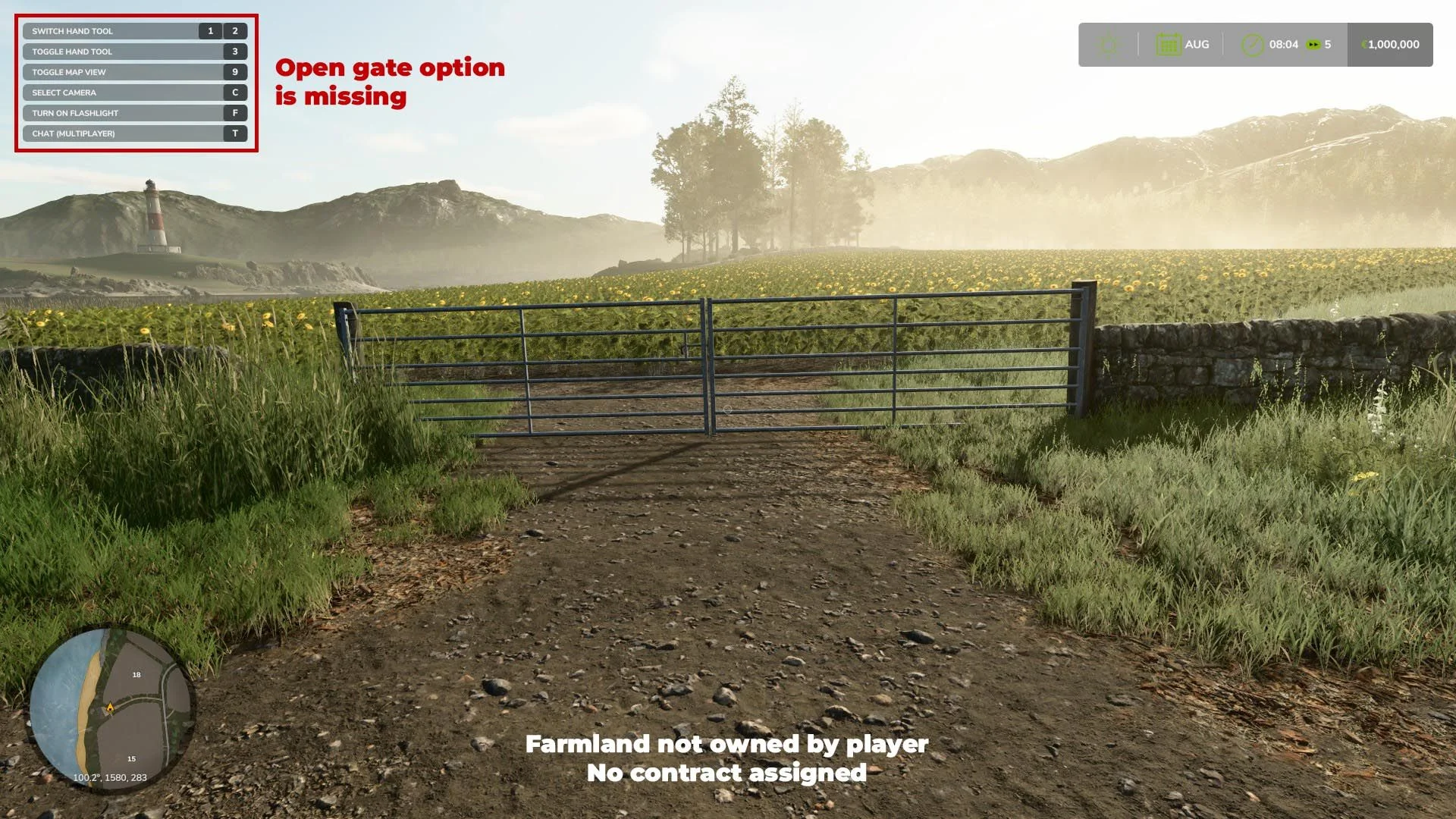 FS25 Not openable gates fix V1.0 Other Mod FS25 Mod Free Download
