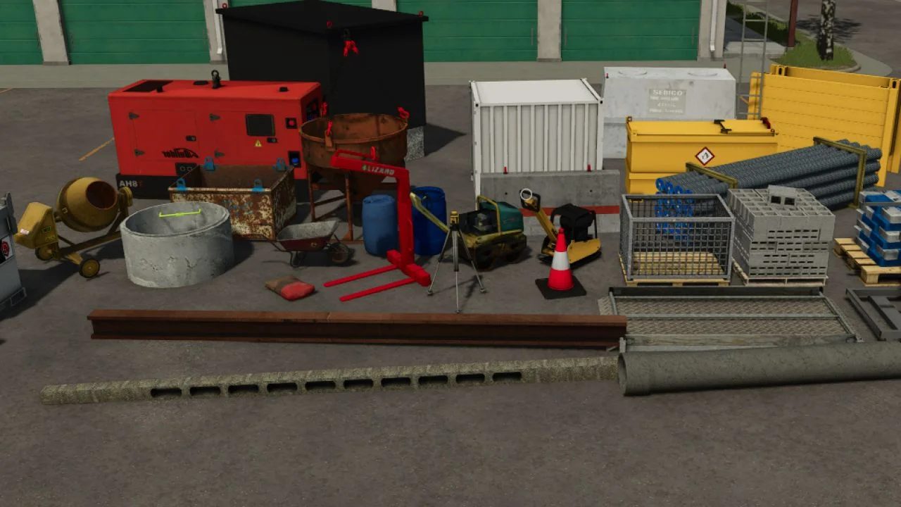 FS25 Objets Tools Public Works V1.0 Other Mod FS25 Mod Free Download