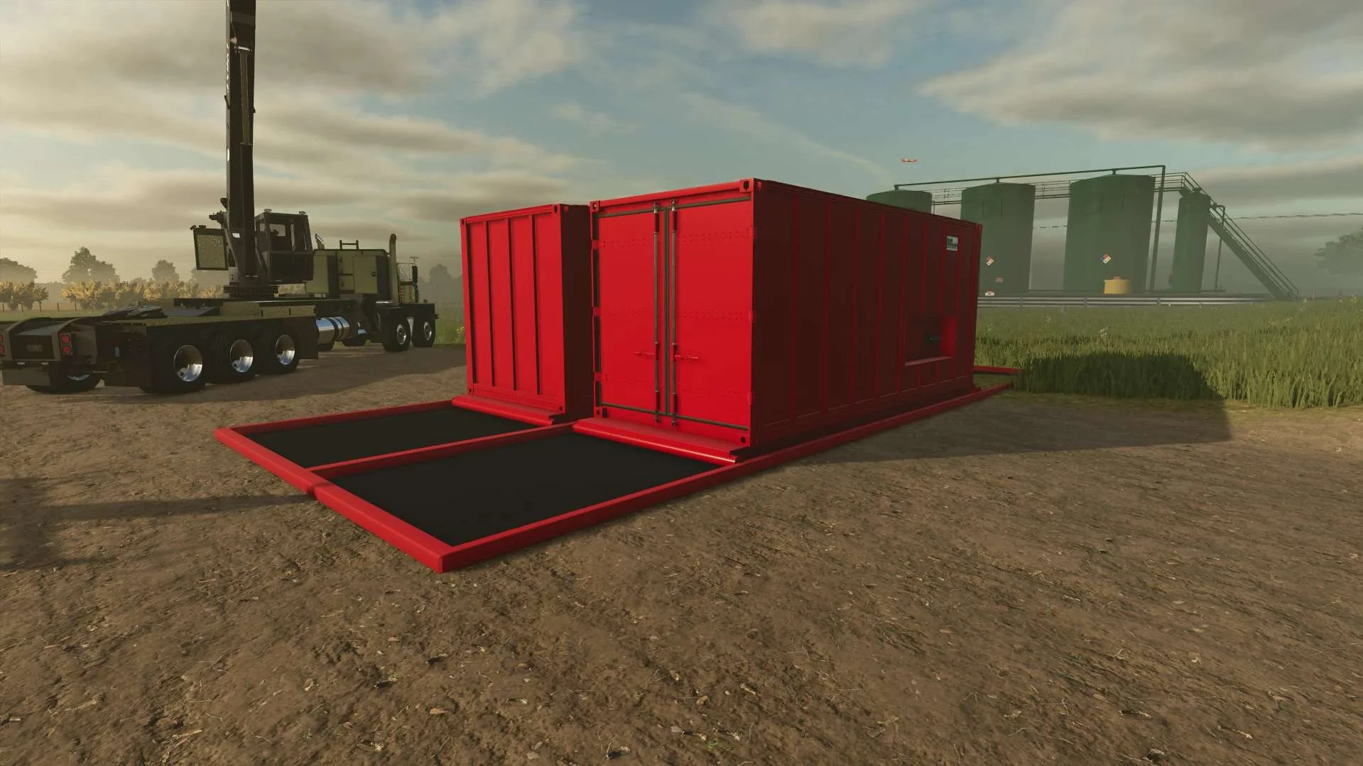 FS25 Oilfield Spill Containment v1.0 Other Mod