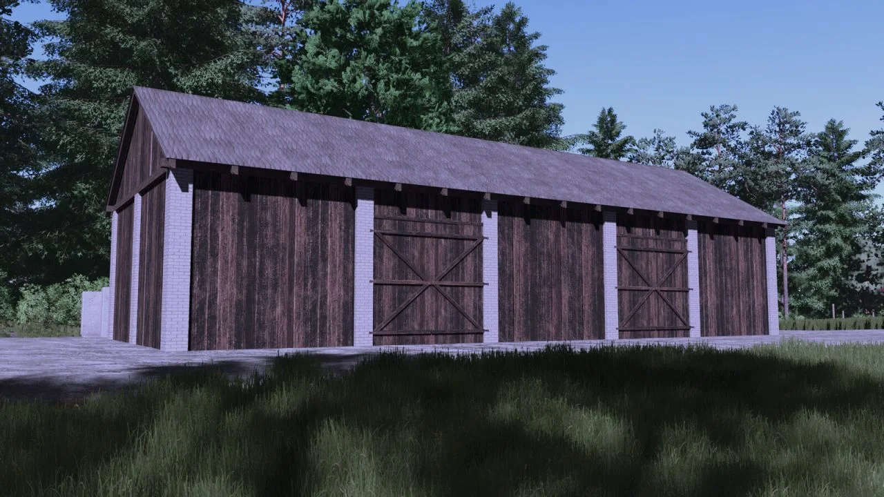 FS25 Old Barn (Prefab) V1.0 Other Mod