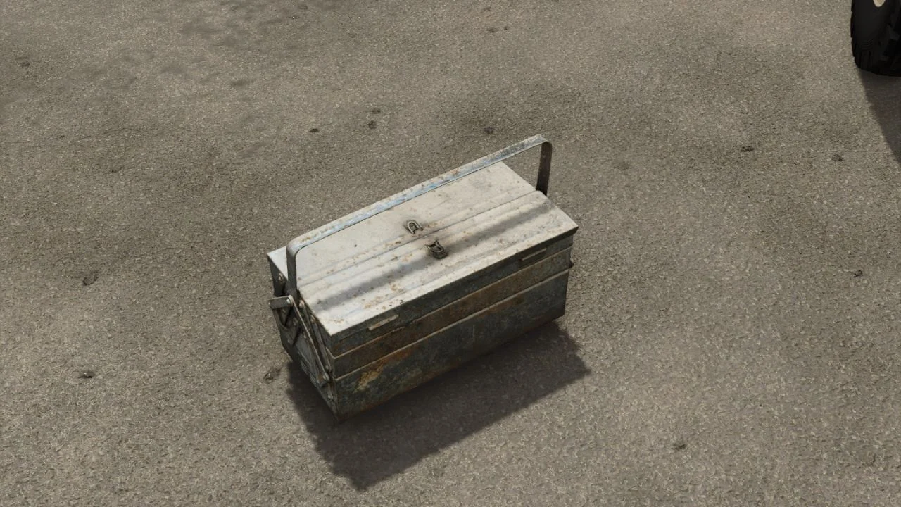 FS25 Old Toolbox – Portable Service Kit V1.0 Other Mod FS25 Mod Free Download