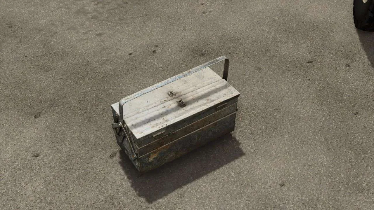 FS25 Old Toolbox Portable Service Kit v1.0 Other Mod FS25 Mod Free Download
