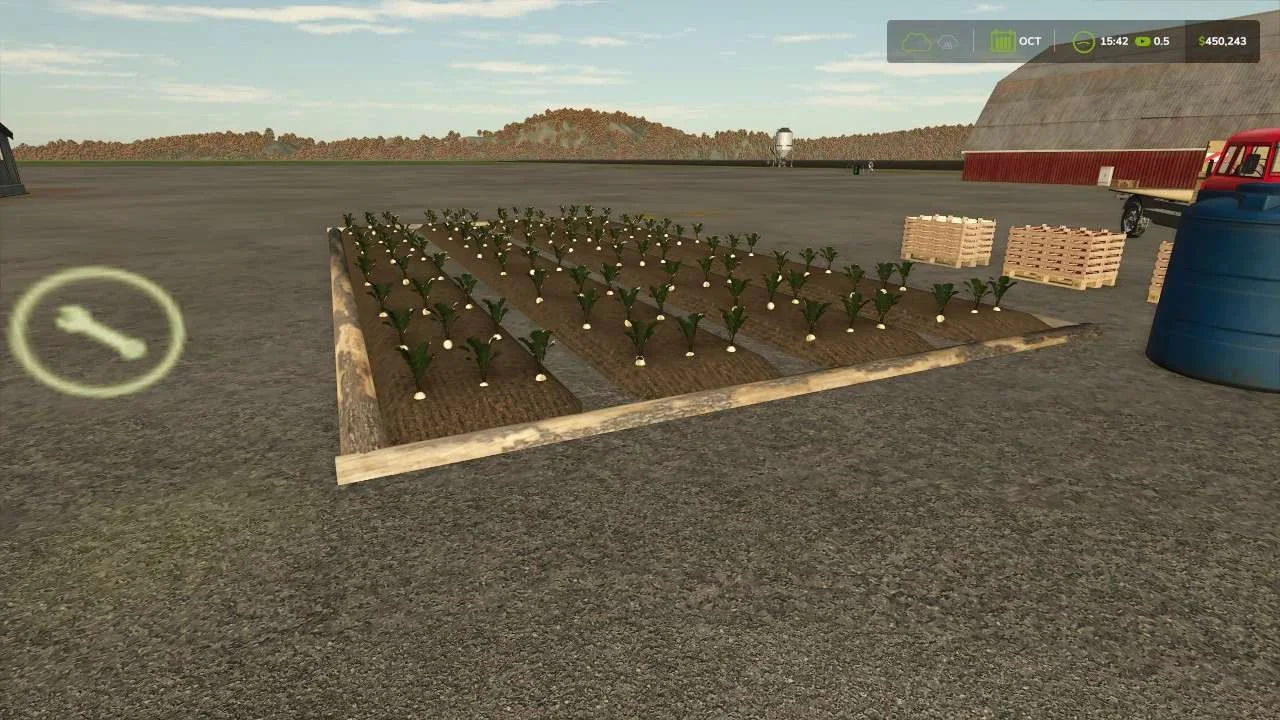 FS25 OPEN FIELD GARDEN v1.0 Other Mod FS25 Mod Free Download