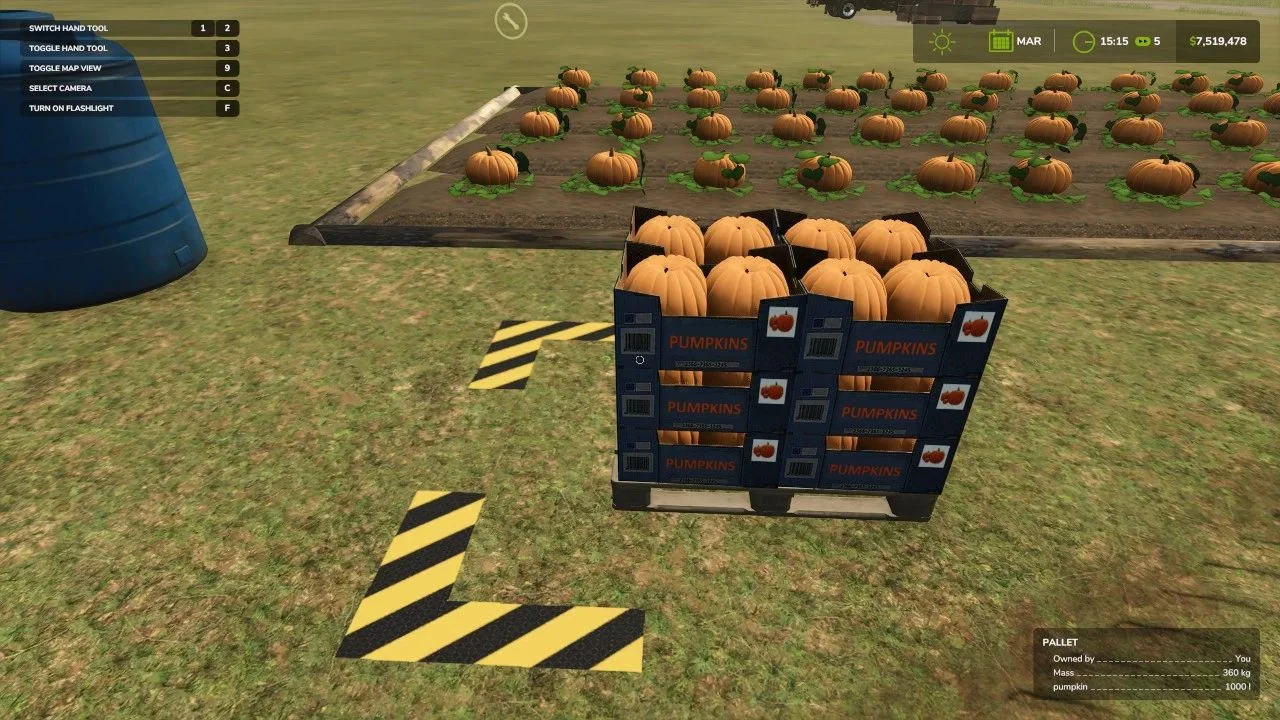 FS25 Open garden (new crops) v1.1 Other Mod FS25 Mod Free Download