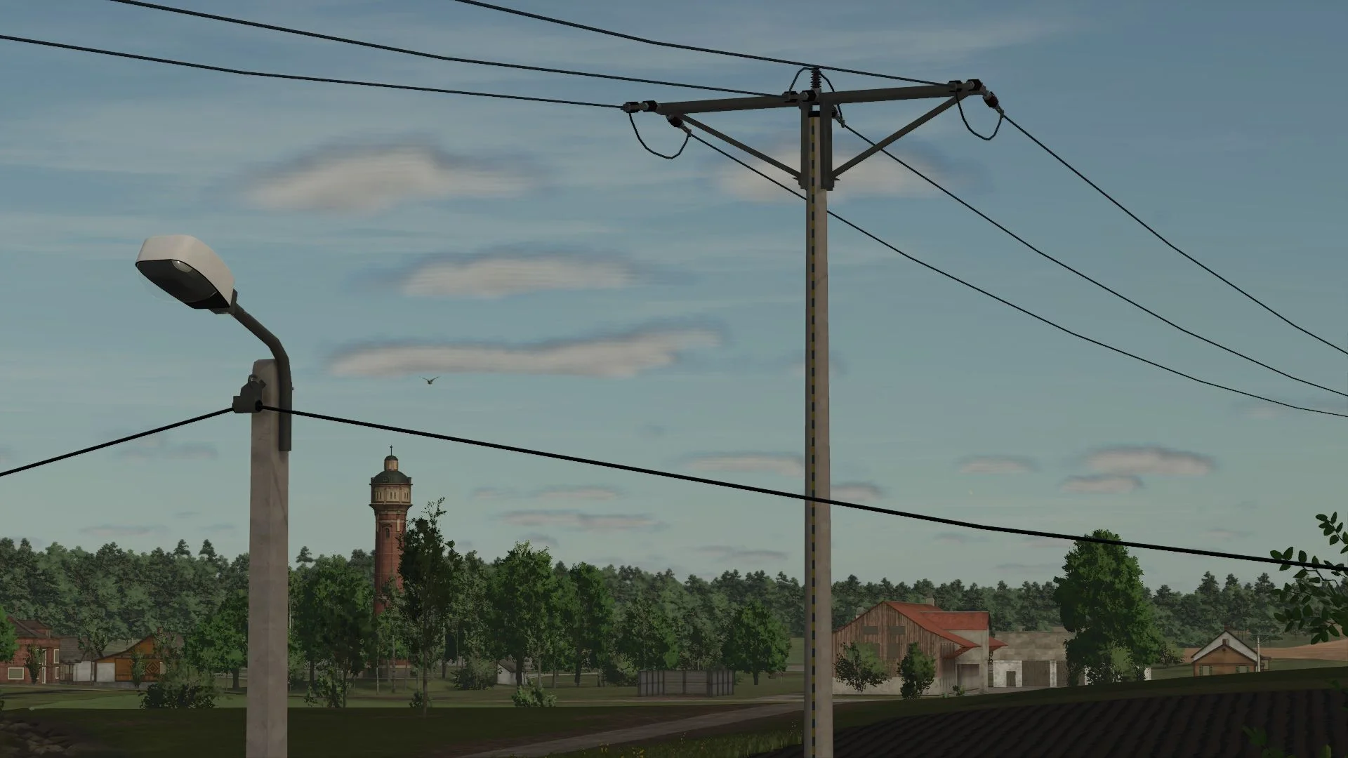 FS25 Pack of accessories for power lines v1.0 Other Mod FS25 Mod Free Download