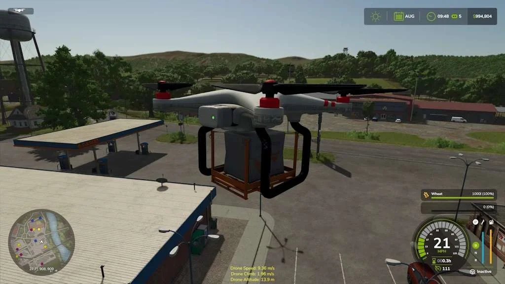 FS25 Pallet Drone v1.0 Other Mod FS25 Mod Free Download