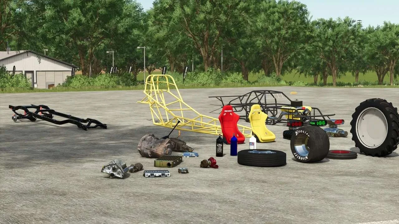 FS25 Parts Room Mafia Mods v1.0 Other Mod FS25 Mod Free Download