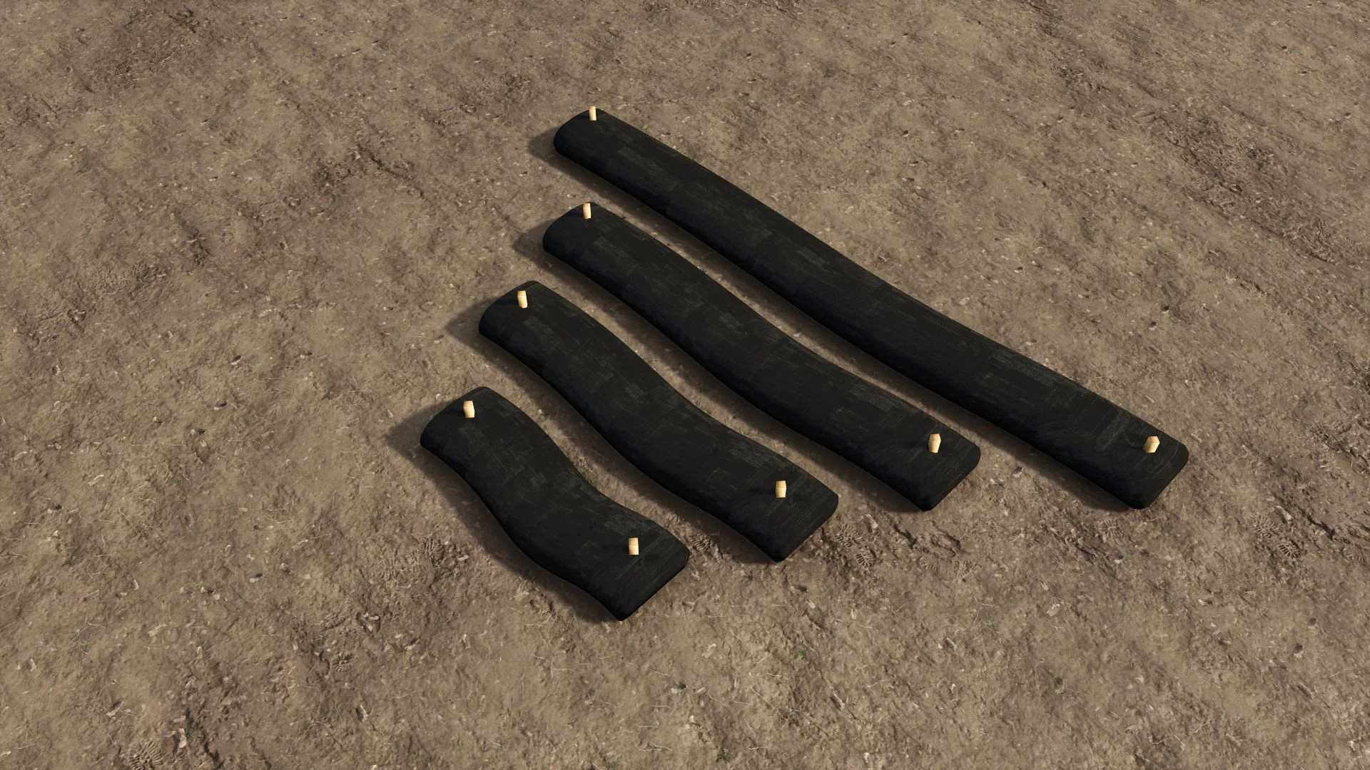 FS25 Placeable Erosion Silt Sock V1.0.1 Other Mod