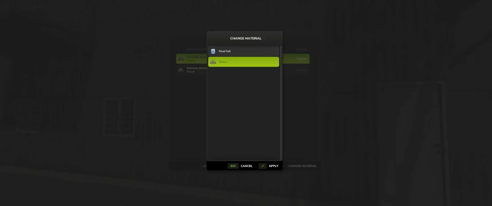 FS25 Placeable Material Discharge V1.0.0.1 Other Mod FS25 Mod Free Download