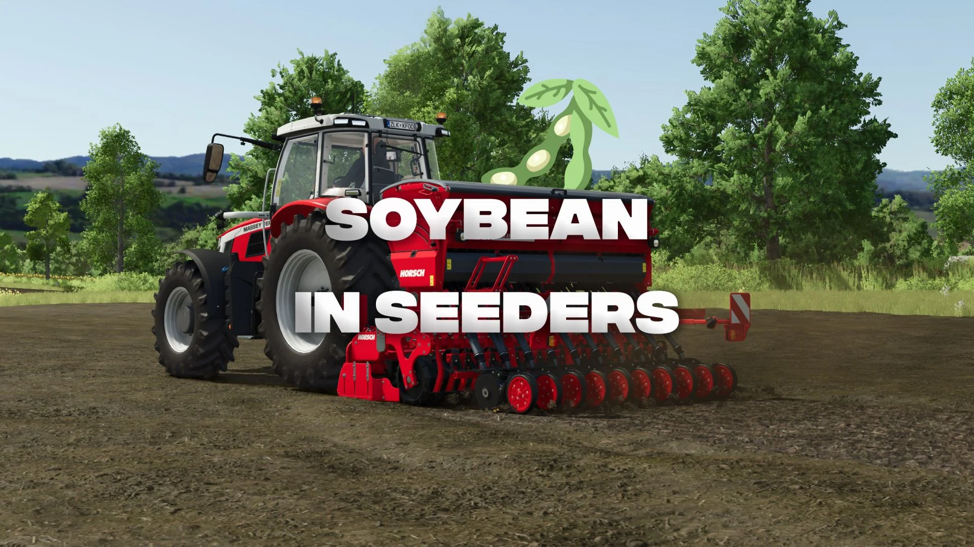 FS25 Plant soybeans with seeders V1.0 Other Mod FS25 Mod Free Download