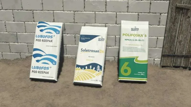 FS25 Polish Fertilizers – Bag 50l Pack v1.0 Other Mod FS25 Mod Free Download