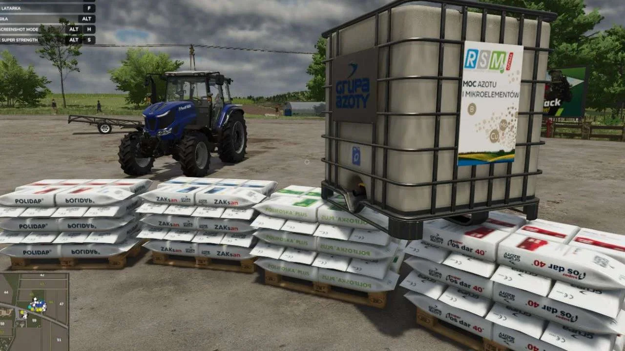 FS25 Polish fertilizers Grupa Azoty v1.0.2 Other Mod FS25 Mod Free Download