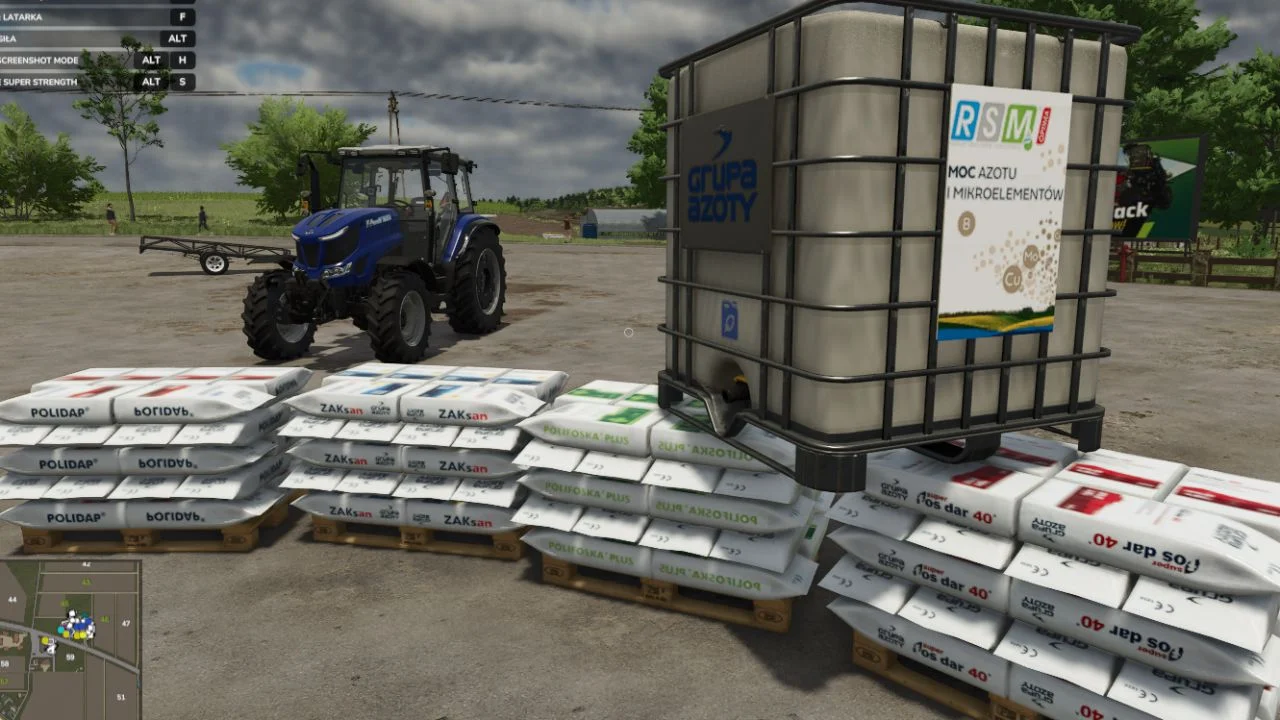FS25 Polish fertilizers Grupa Azoty V1.0.3 Other Mod FS25 Mod Free Download