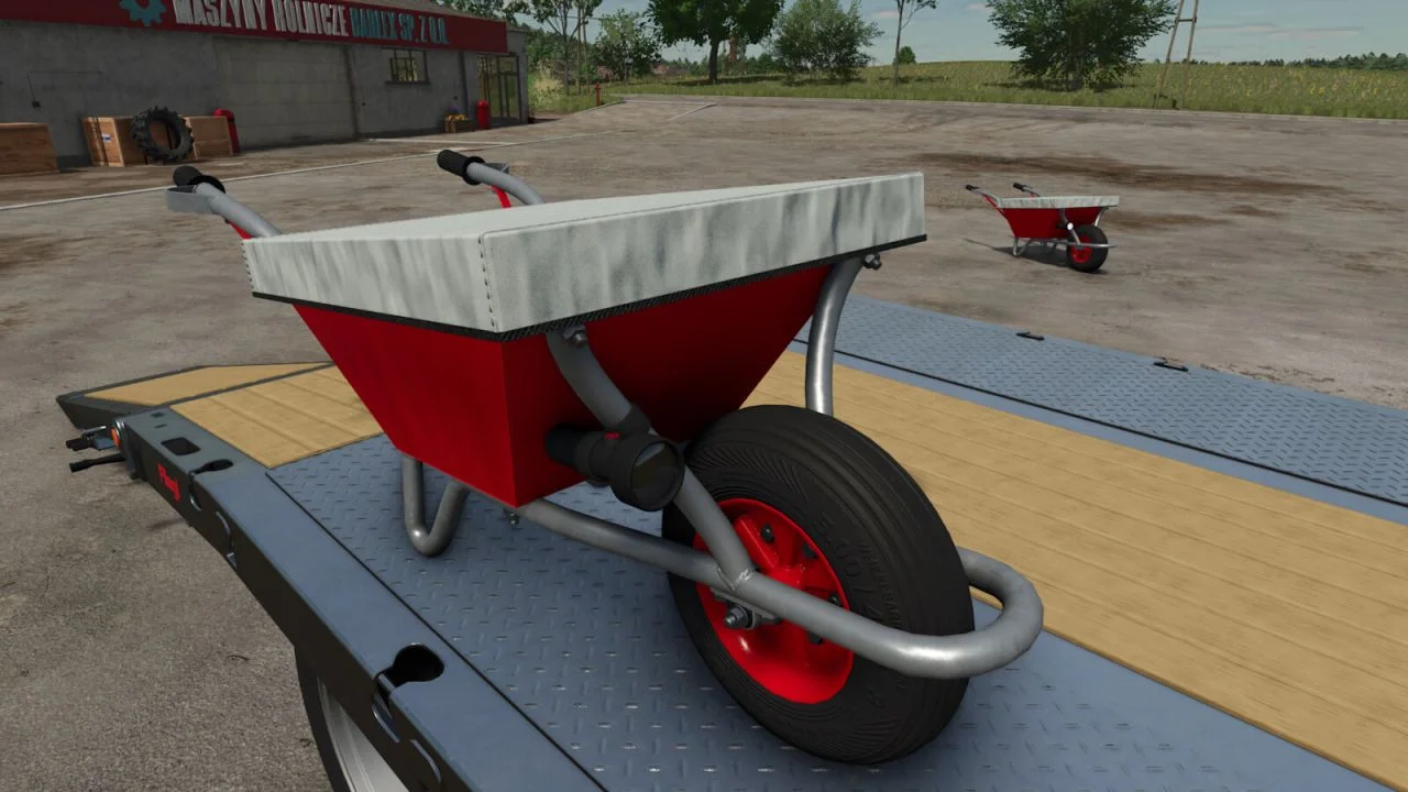FS25 Polish Welded Wheelbarrow V1.0.0.1 Other Mod FS25 Mod Free Download