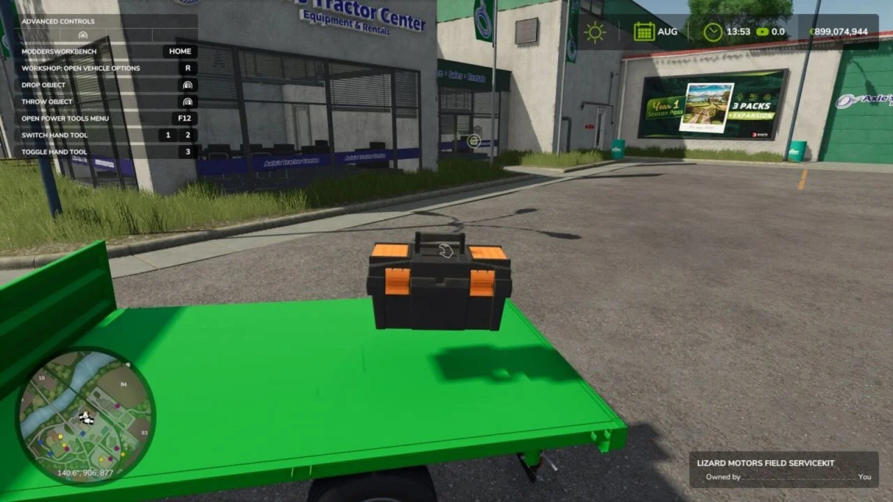 FS25 Portable Service Kit V1.0 Other Mod FS25 Mod Free Download