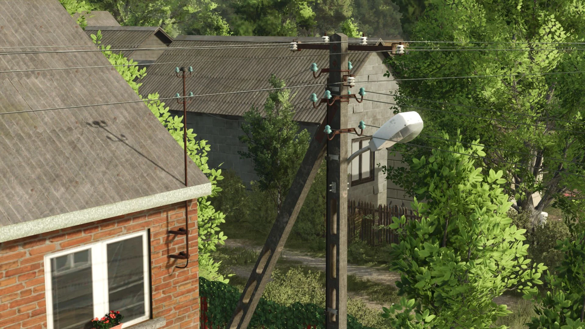 FS25 Power poles (Prefab) V1.0 Other Mod