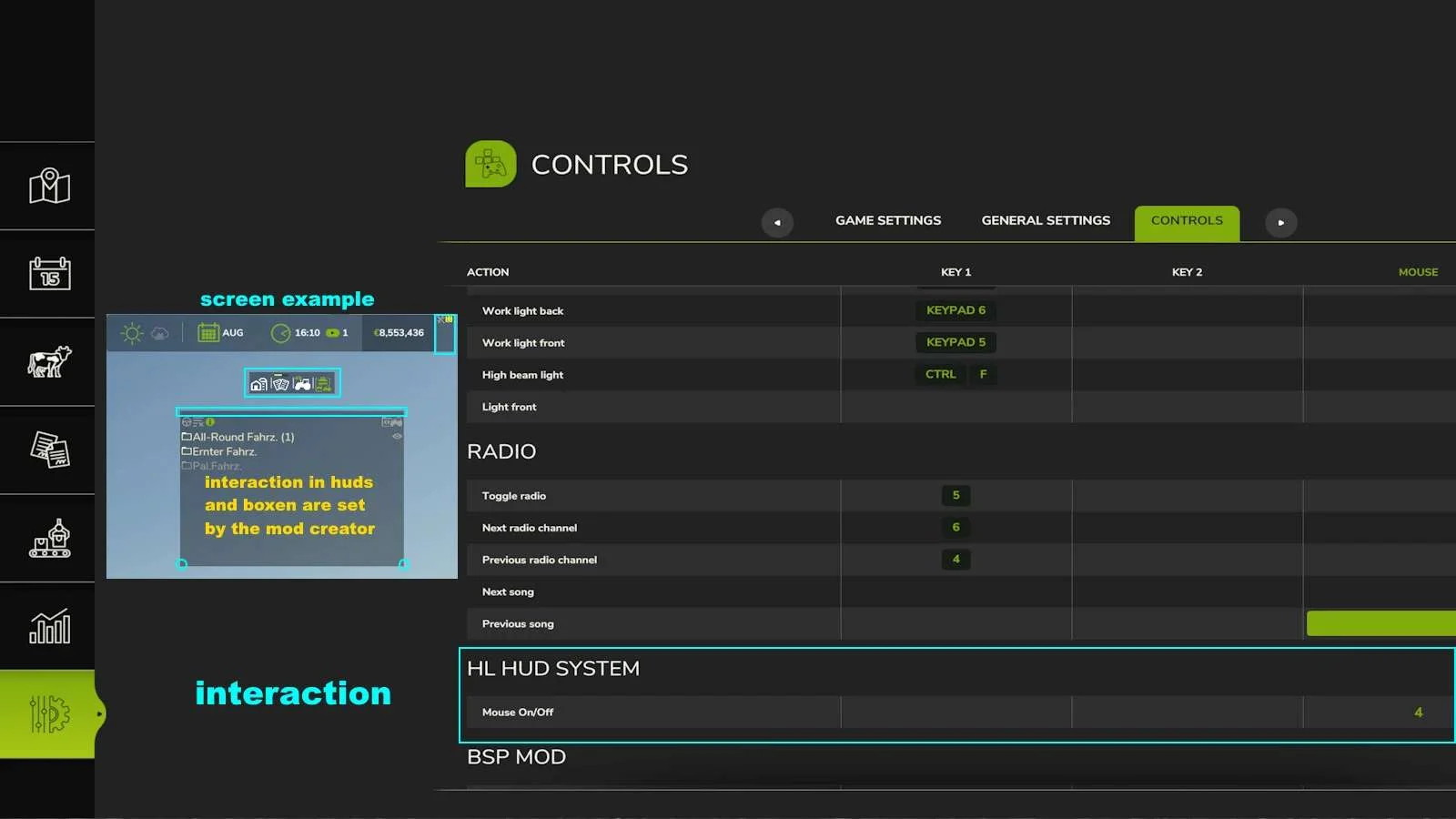 FS25 Production Info Hud v1.1 Other Mod FS25 Mod Free Download