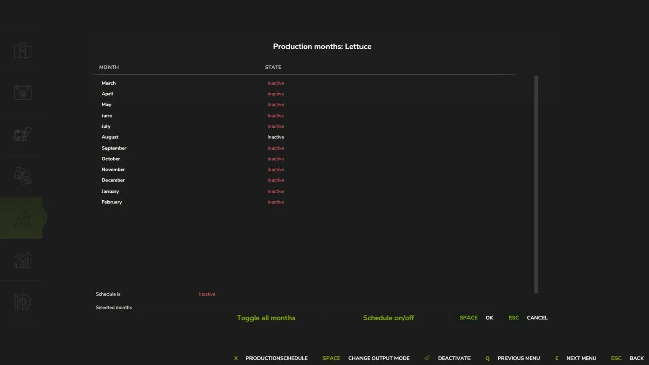 FS25 Production Schedule V1.0 Other Mod