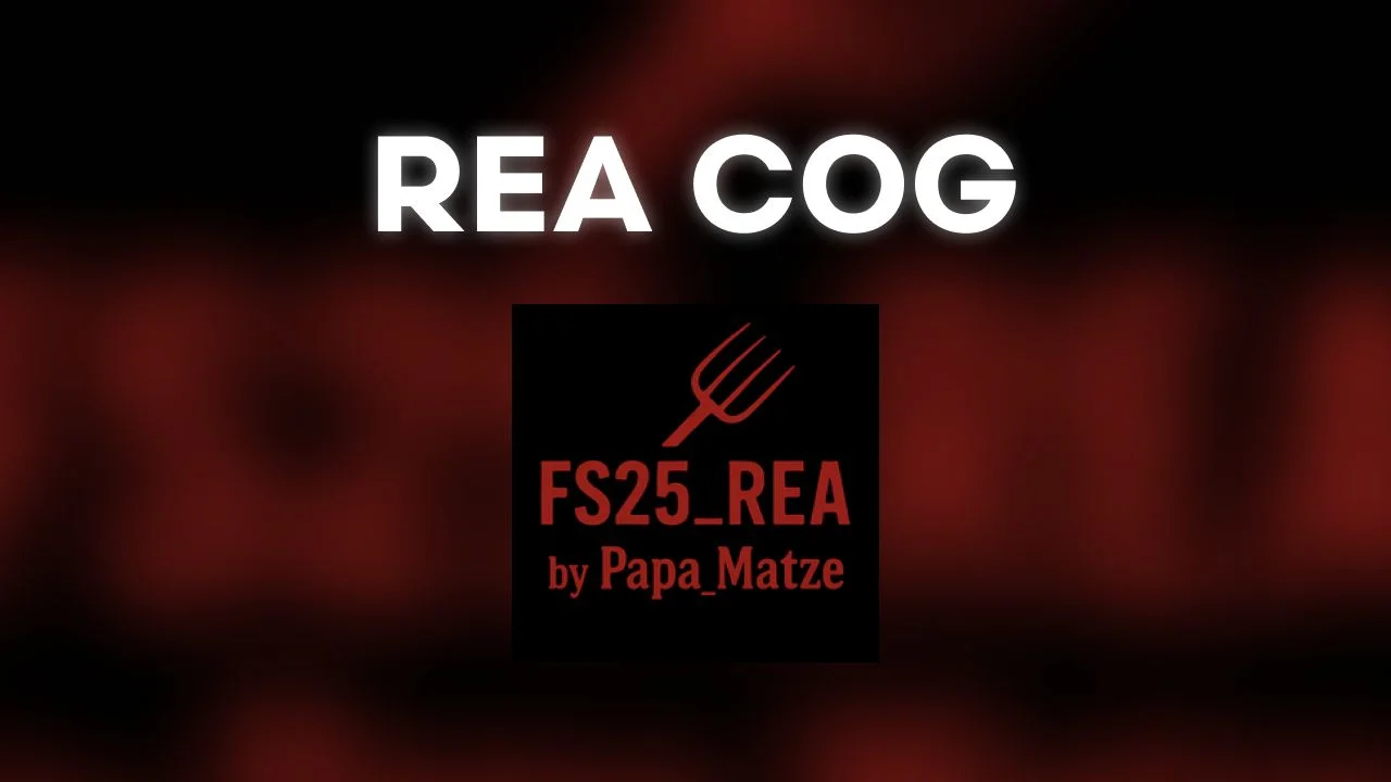 FS25 REA COG V1.0 Other Mod FS25 Mod Free Download
