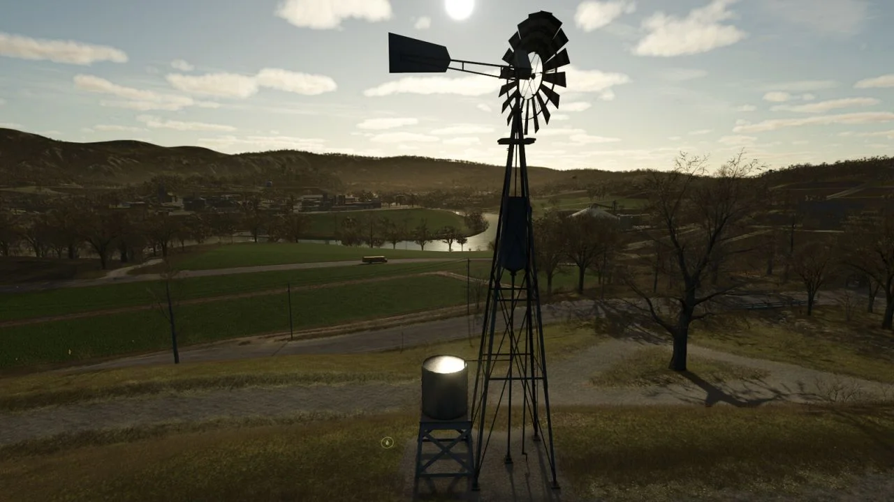 FS25 Real Windpump V1.0 Other Mod FS25 Mod Free Download