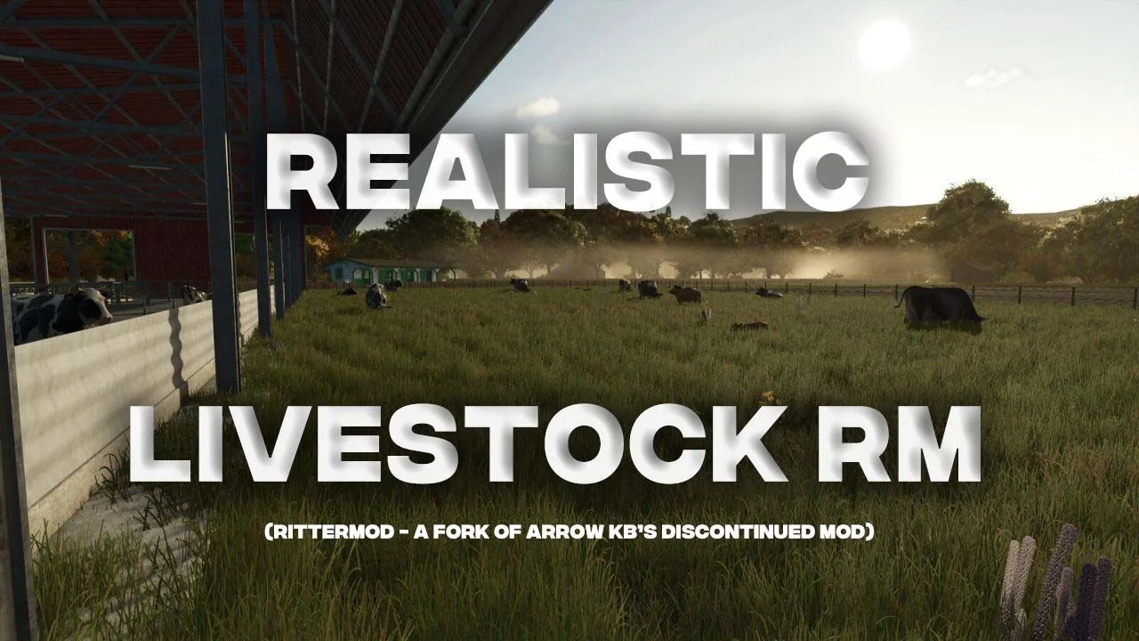 FS25 Realistic Livestock RM V1.2.4 Other Mod