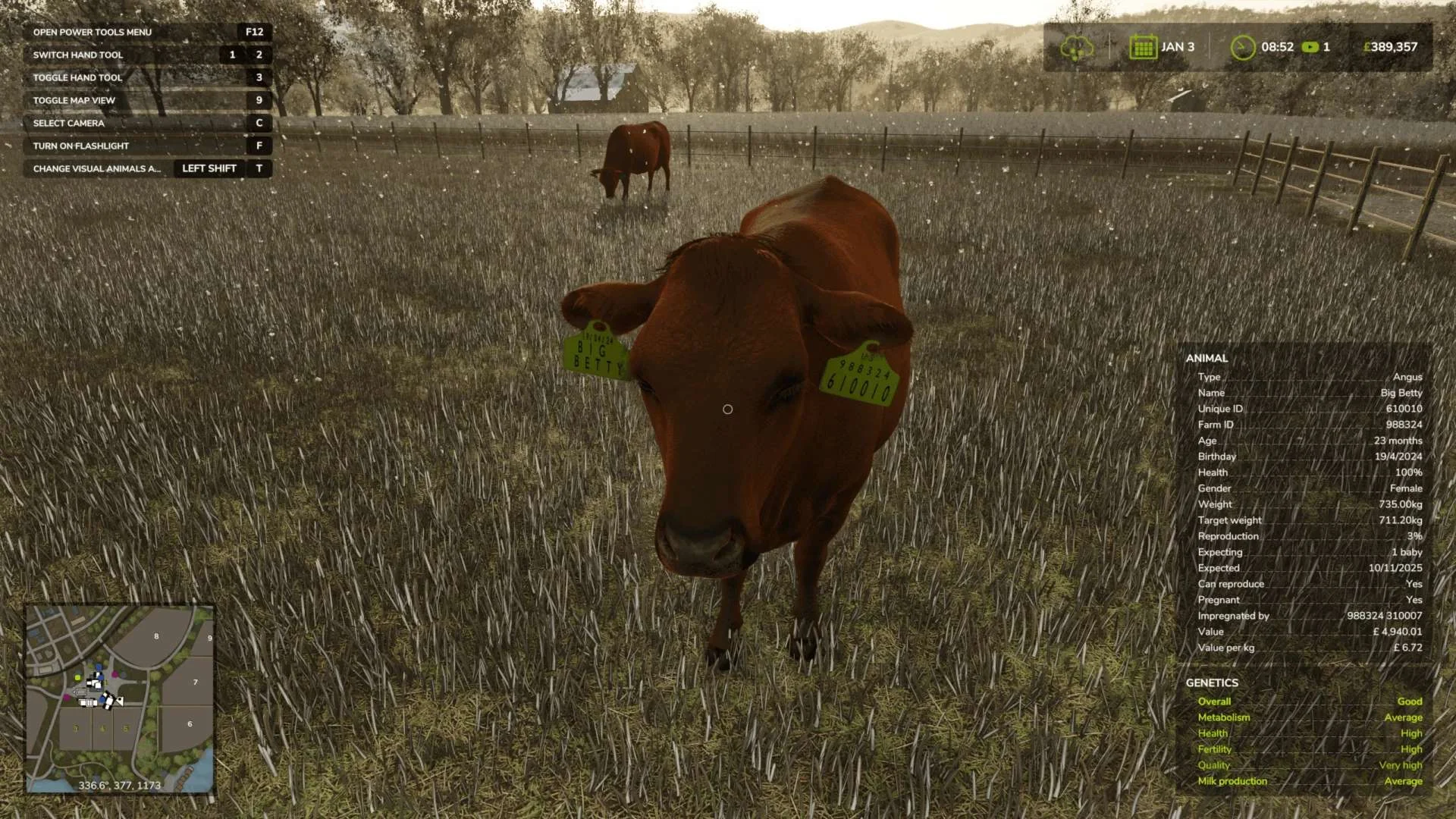 FS25 Realistic Livestock V1.2.0.4 Other Mod FS25 Mod Free Download