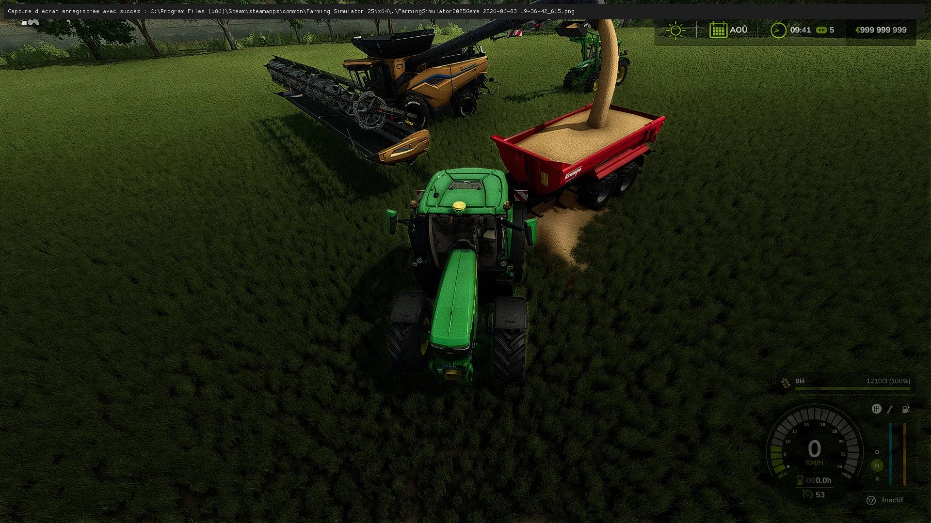 FS25 Realistic overflow V1.0 Other Mod