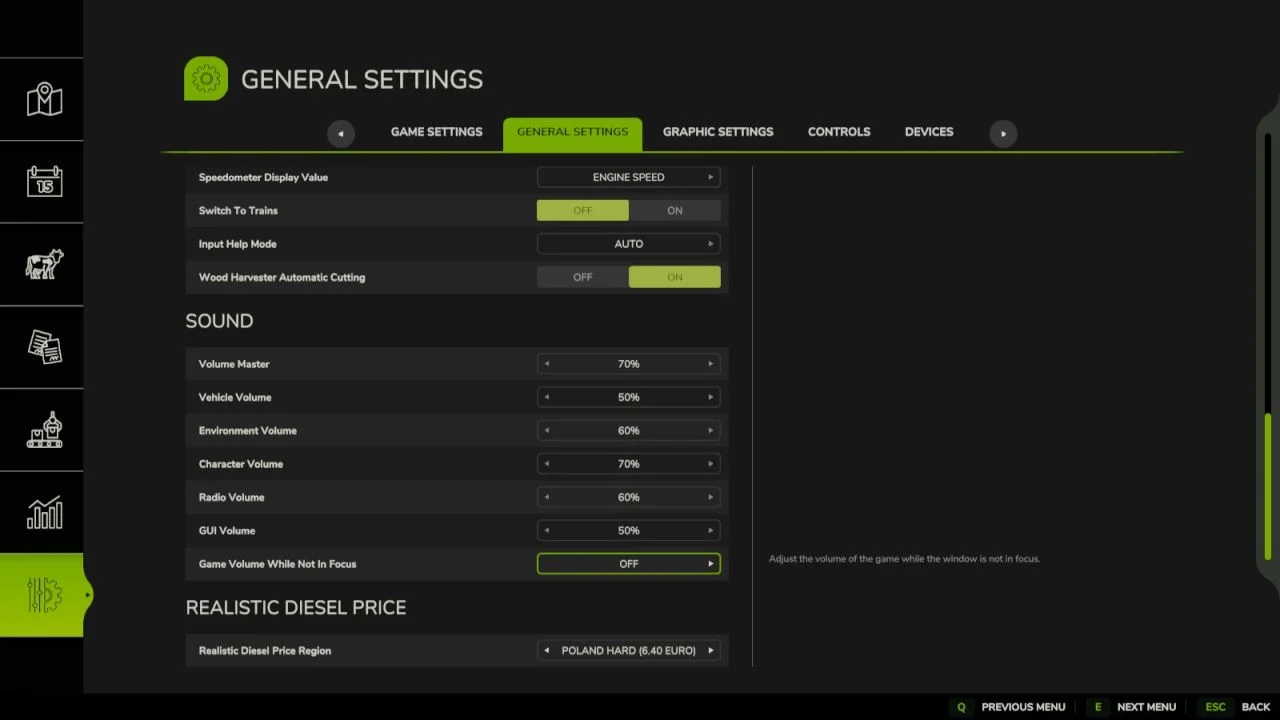FS25 Realistic Polish Diesel Price V2.0 Other Mod