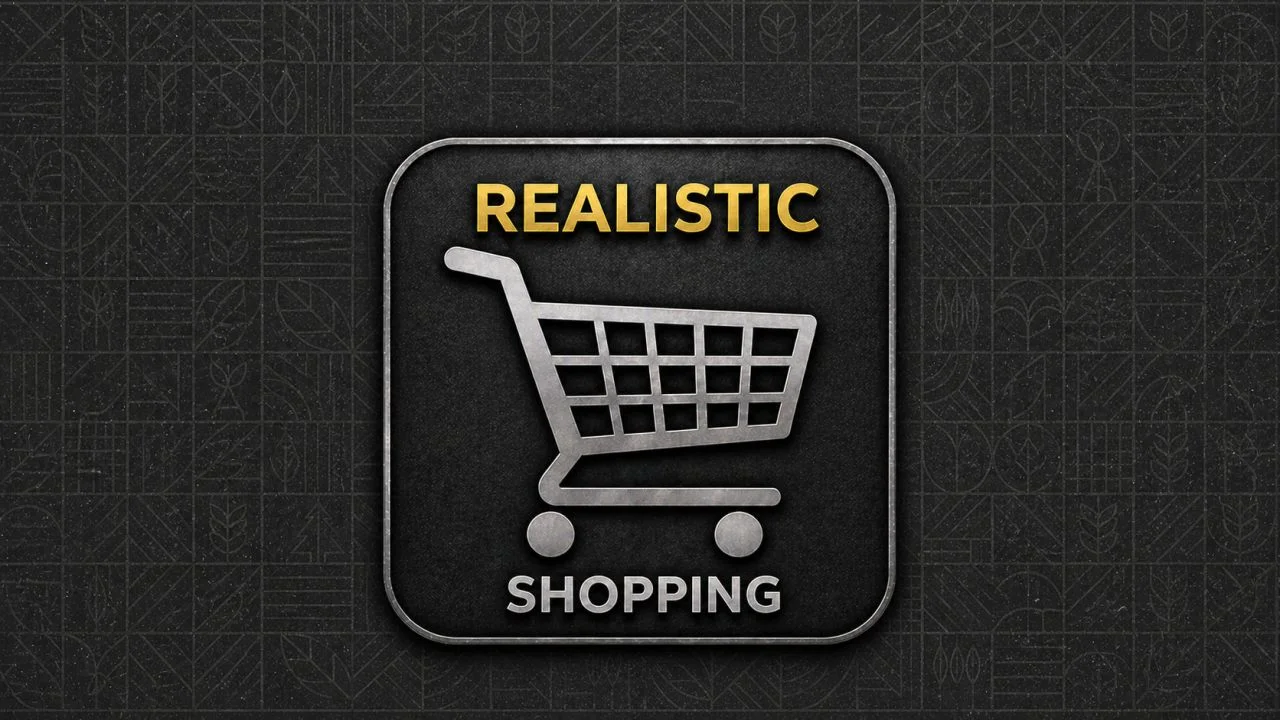 FS25 Realistic Shopping V1.1 Other Mod