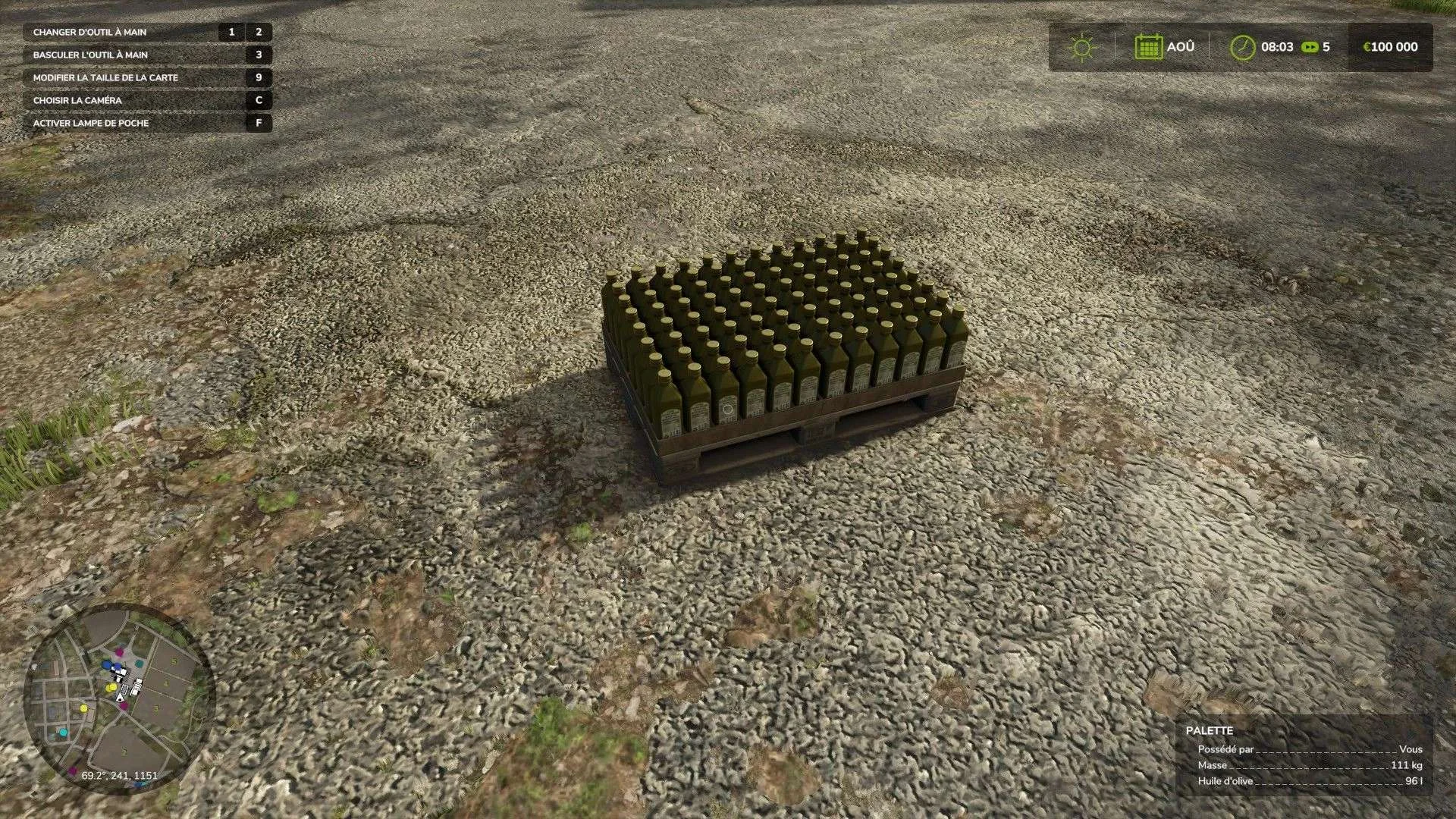 FS25 Realistics Pallets v1.1 Other Mod FS25 Mod Free Download