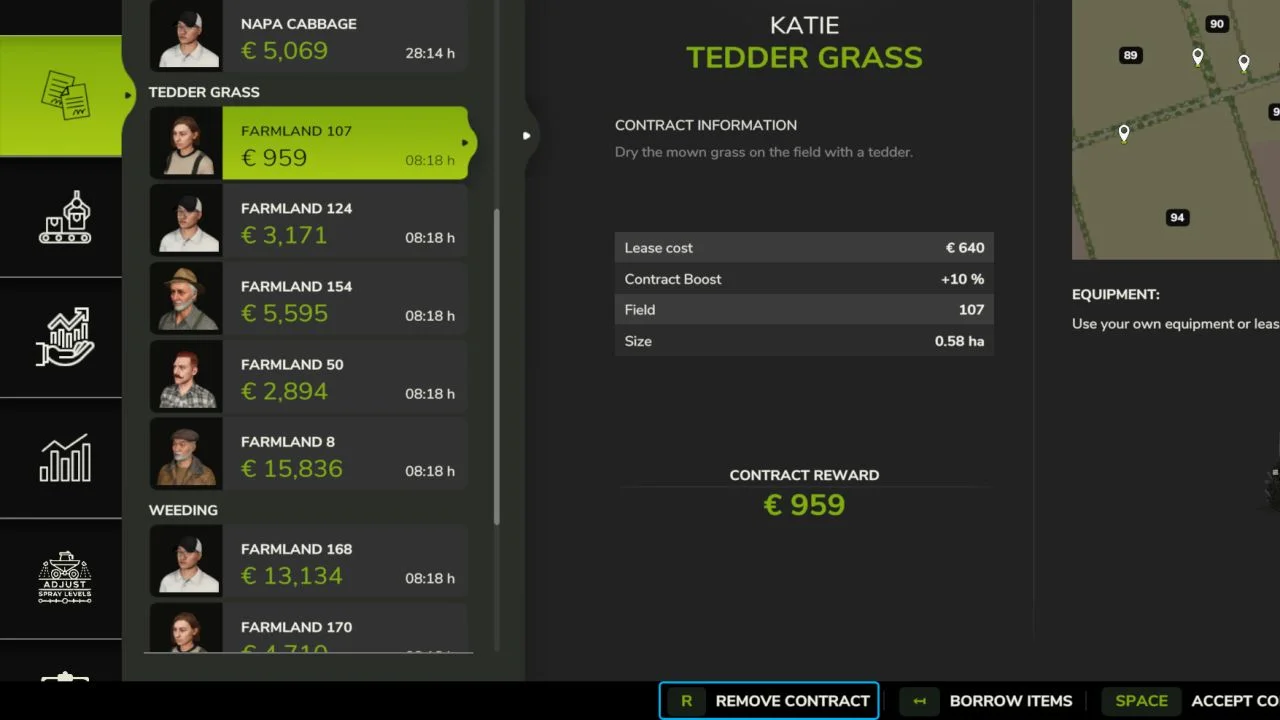 FS25 Remove unwanted contracts V1.0.0.1 Other Mod FS25 Mod Free Download