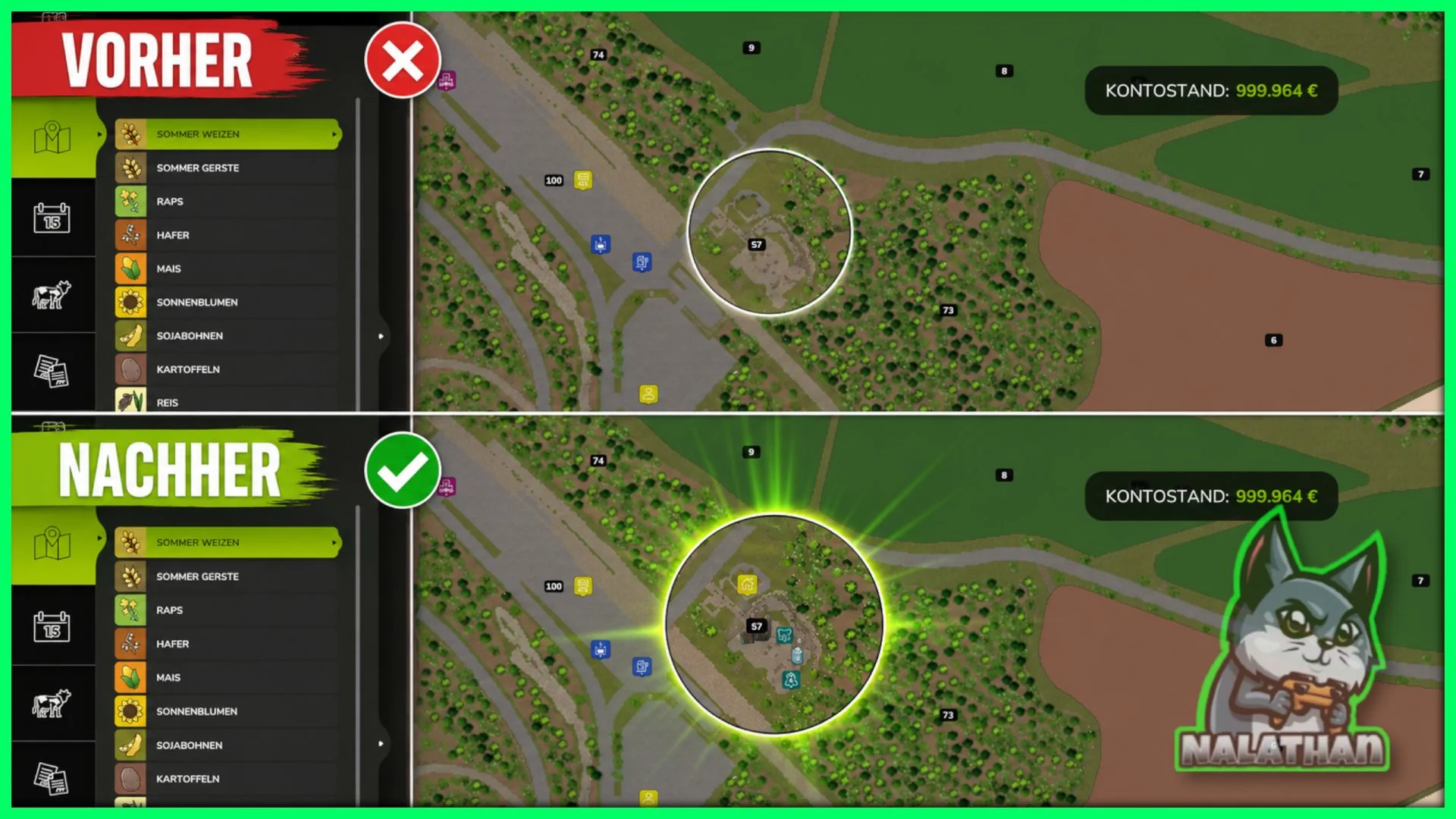 FS25 Reveal Hidden Barns V1.0 Other Mod