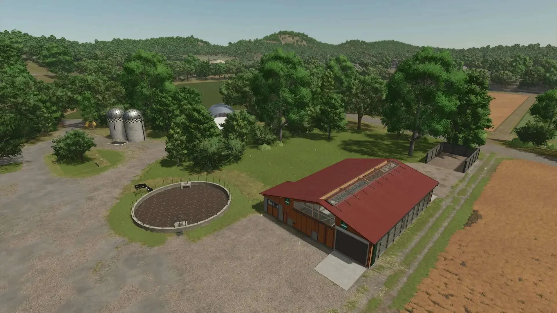 FS25 Riverband Springs Starthof v1.0 Other Mod FS25 Mod Free Download