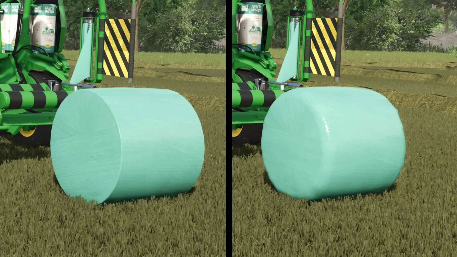 FS25 Rounder Wrapped Round Bales v1.0 Other Mod FS25 Mod Free Download