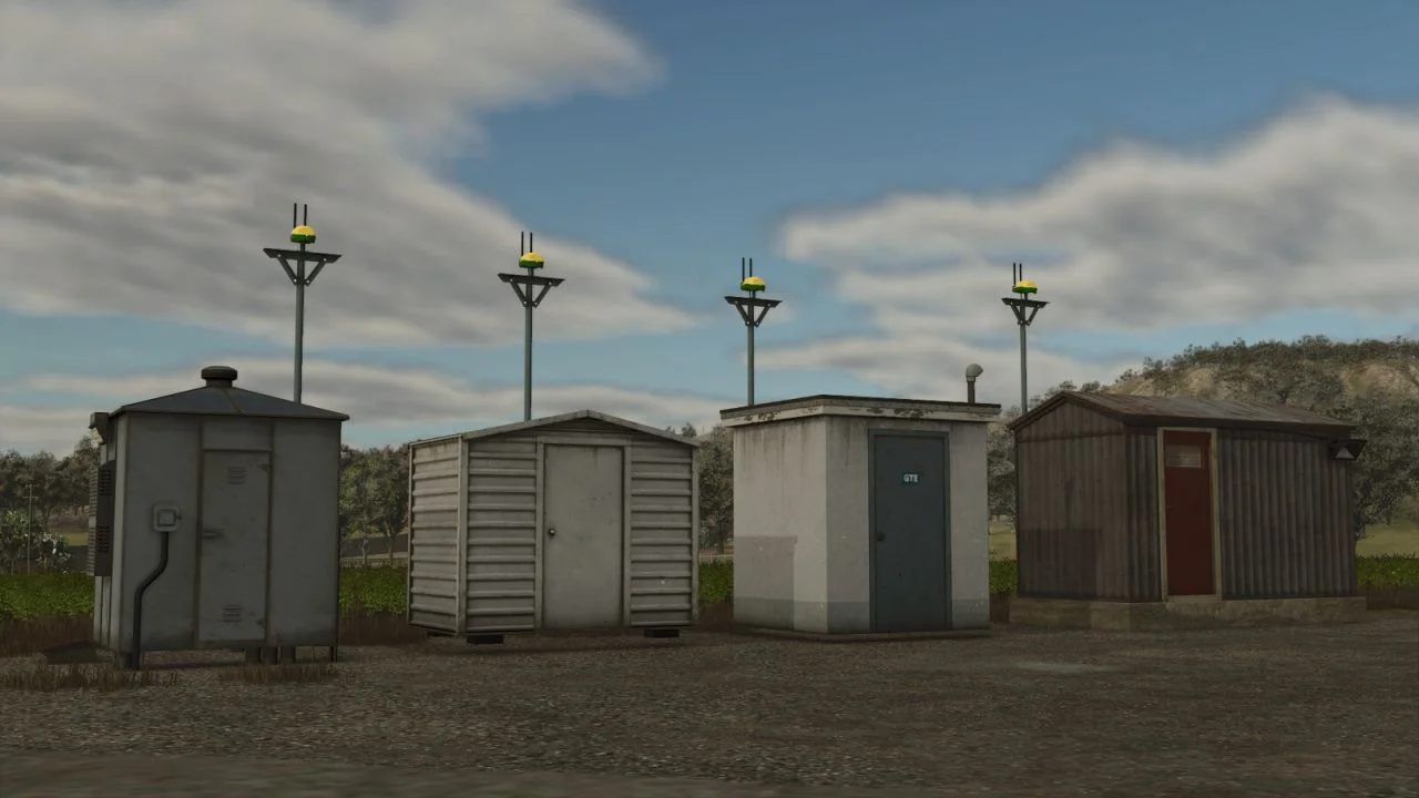 FS25 RTK Stations V1.0 Other Mod FS25 Mod Free Download