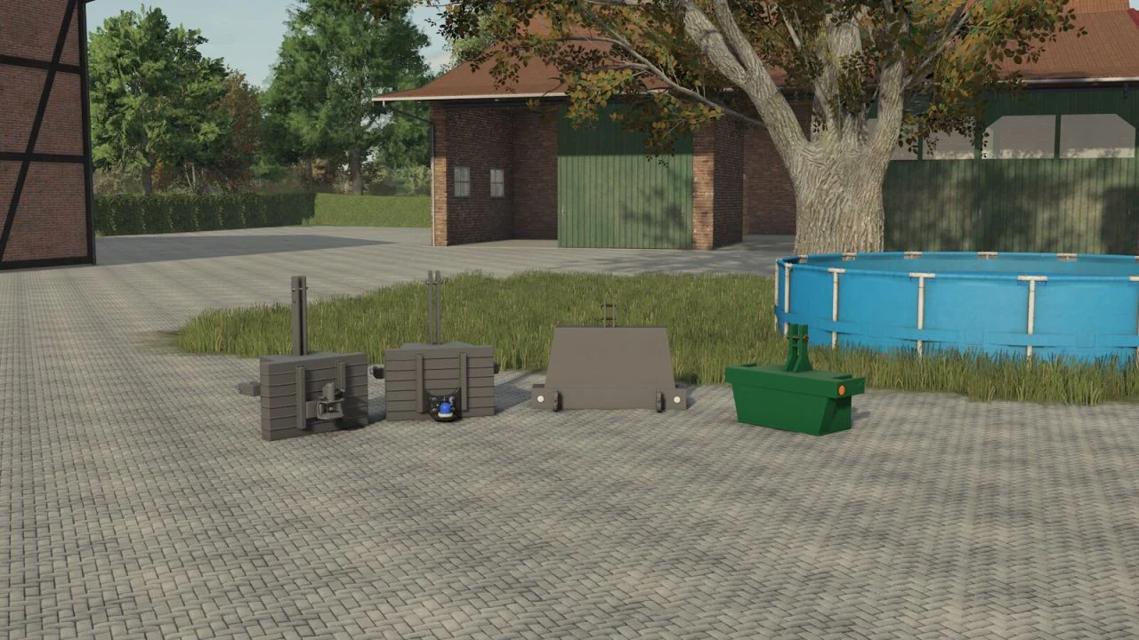 FS25 Schoema Selfmade Weight Pack V1.0 Other Mod