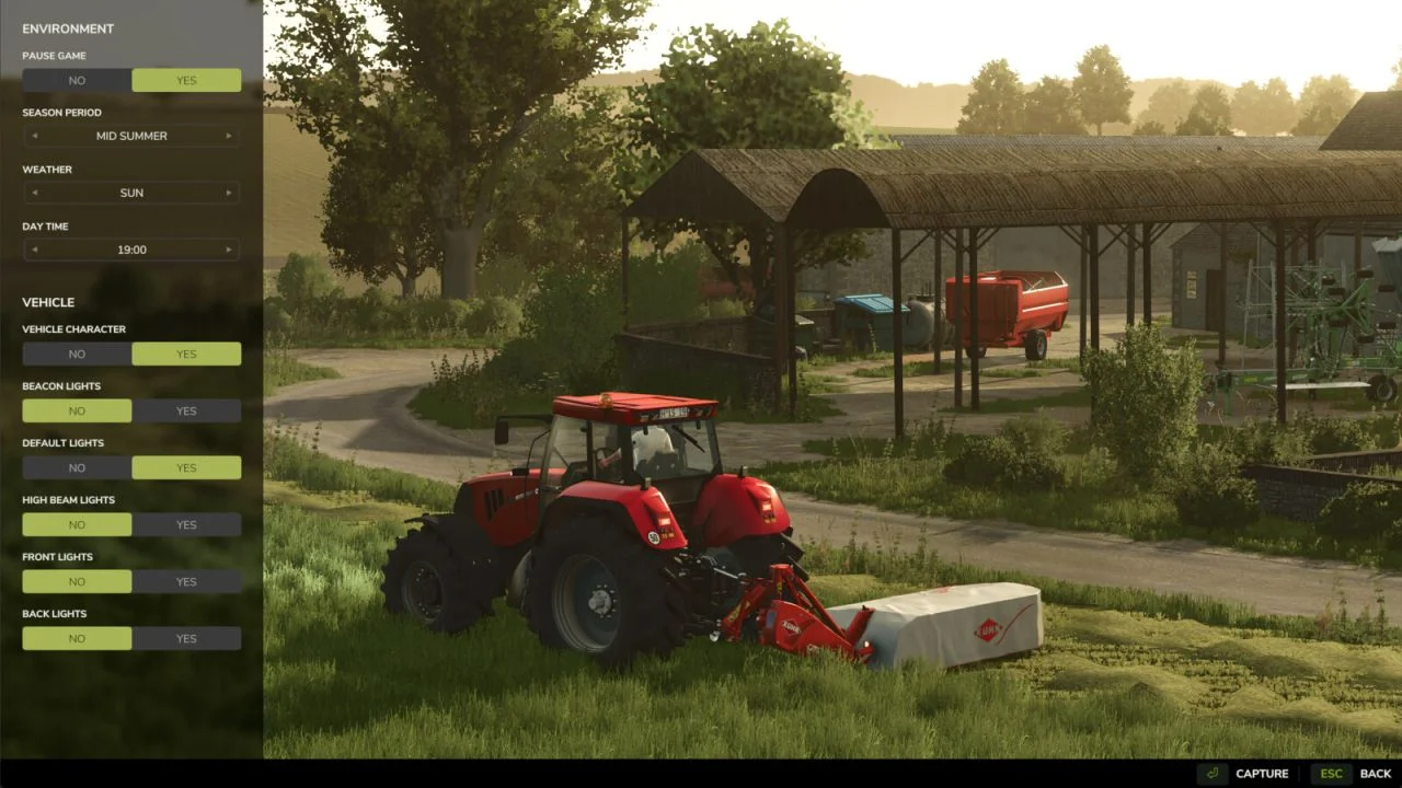 FS25 Screenshot Mode V1.0 Other Mod FS25 Mod Free Download