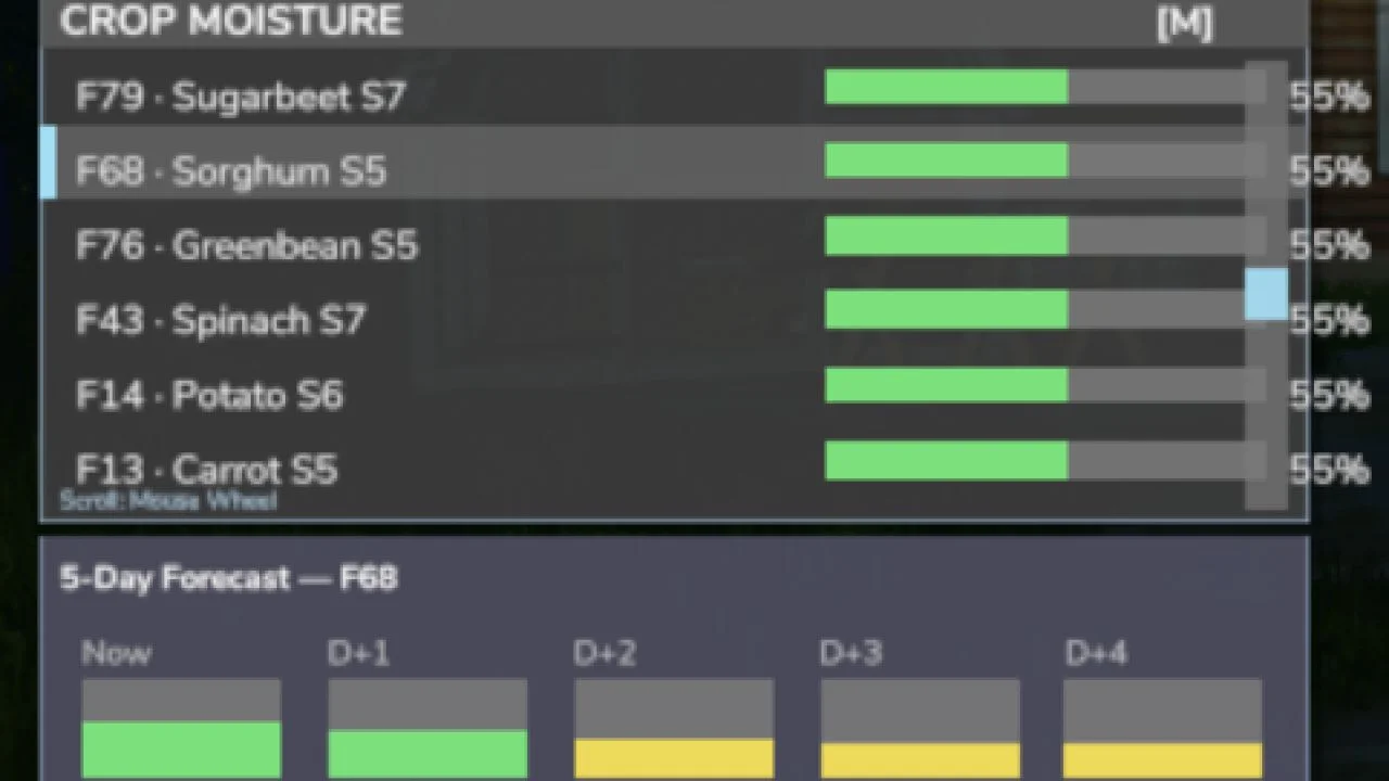 FS25 Seasonal Crop Stress V1.2 Other Mod