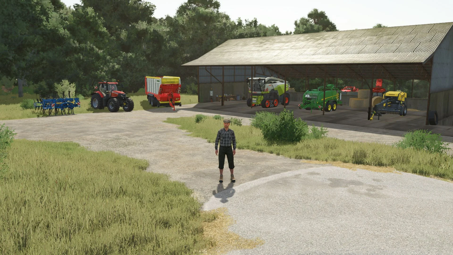 FS25 Second-hand visual equipment for the Le Méchet map V1.0 Other Mod