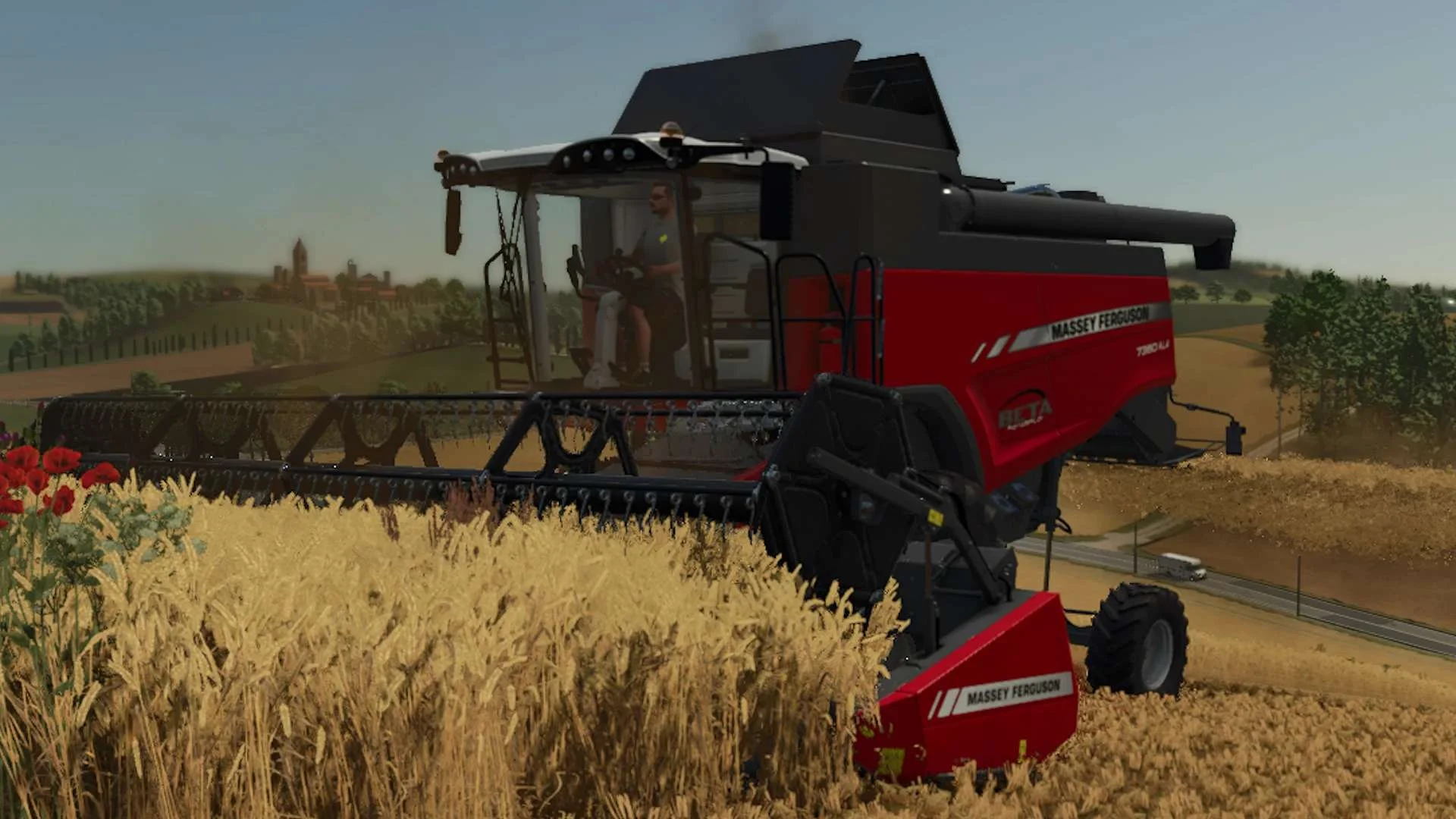 FS25 Self levelling AGCO combines v1.0 Other Mod FS25 Mod Free Download