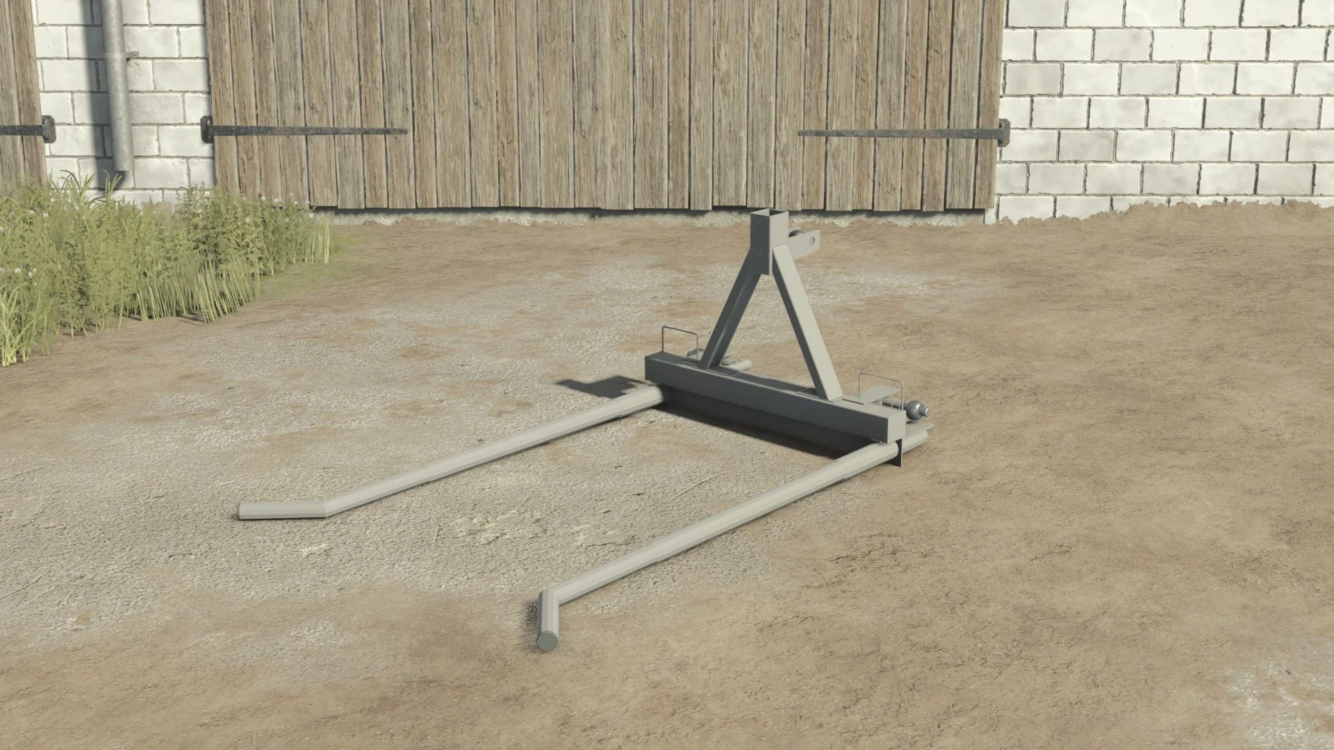 FS25 Self-made bale fork V1.0 Other Mod FS25 Mod Free Download