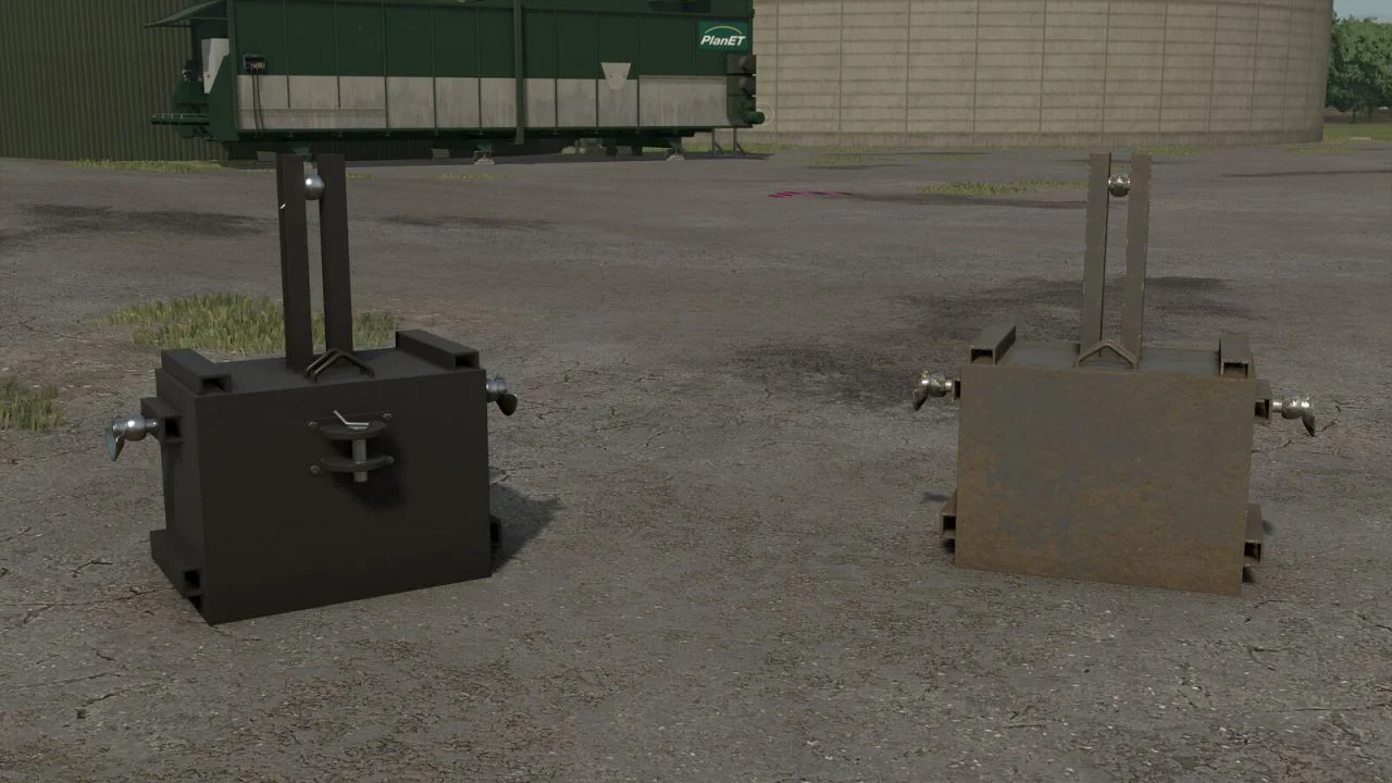 FS25 Selfmade Weight 850kg V1.0 Other Mod FS25 Mod Free Download