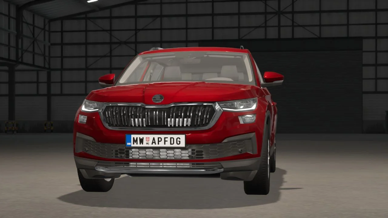 FS25 Serbian License Plates V1.1 Other Mod