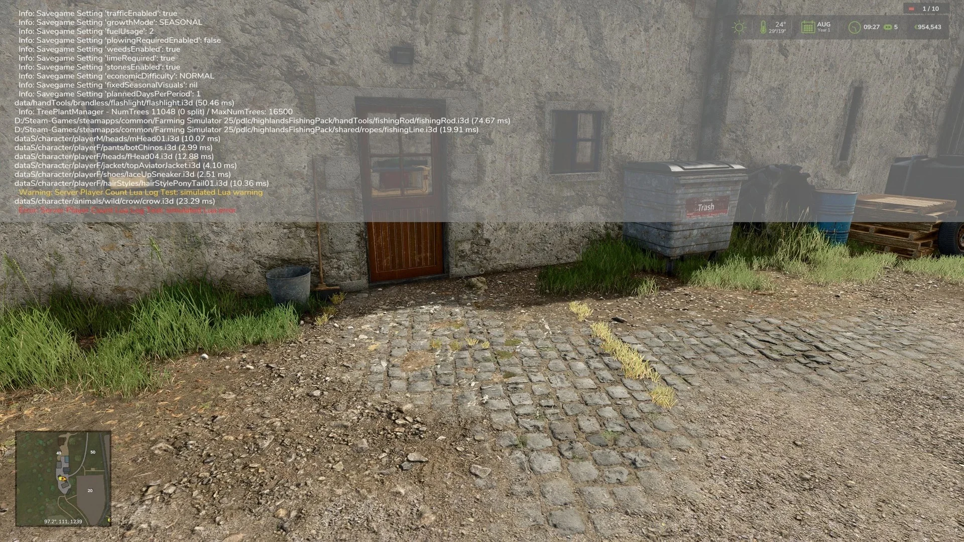 FS25 Server Player Count V1.0 Other Mod