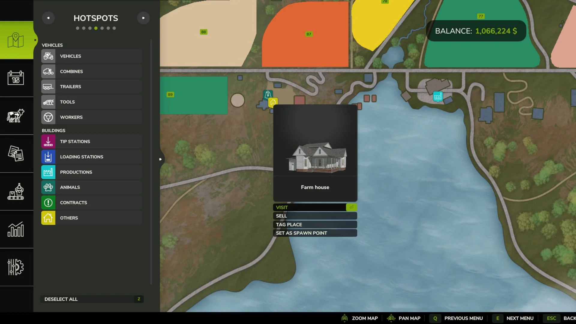 FS25 Set Spawn Location V1.0 Other Mod