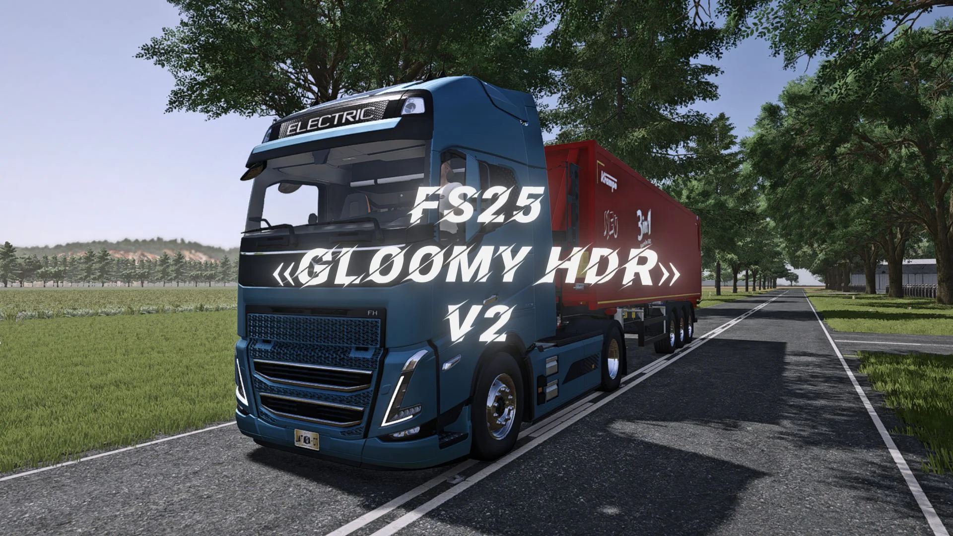 FS25 Shader Gloomy HDR V2 V1.0 Other Mod FS25 Mod Free Download