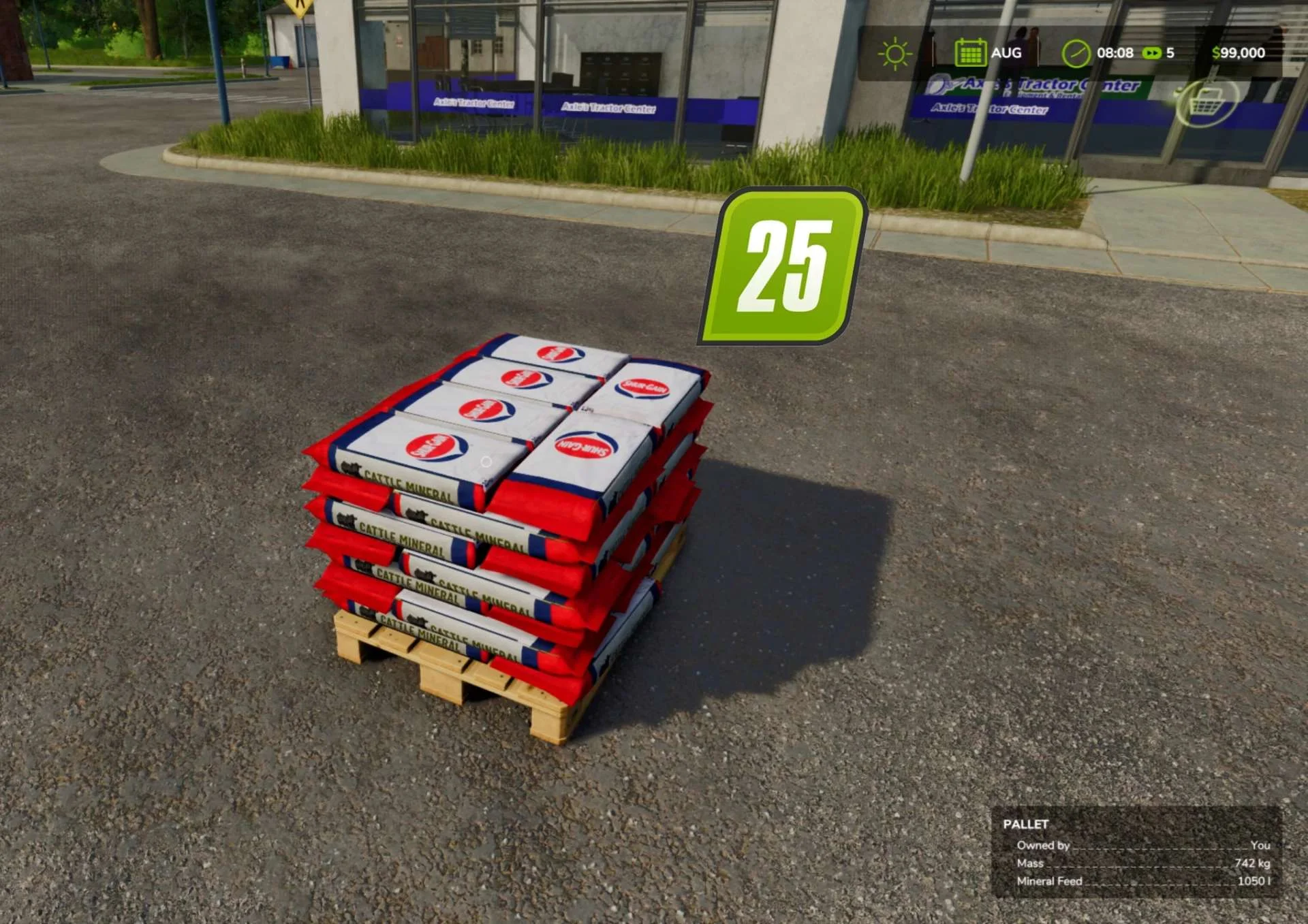 FS25 Shur Gain Mineral Feed v1.0 Other Mod FS25 Mod Free Download