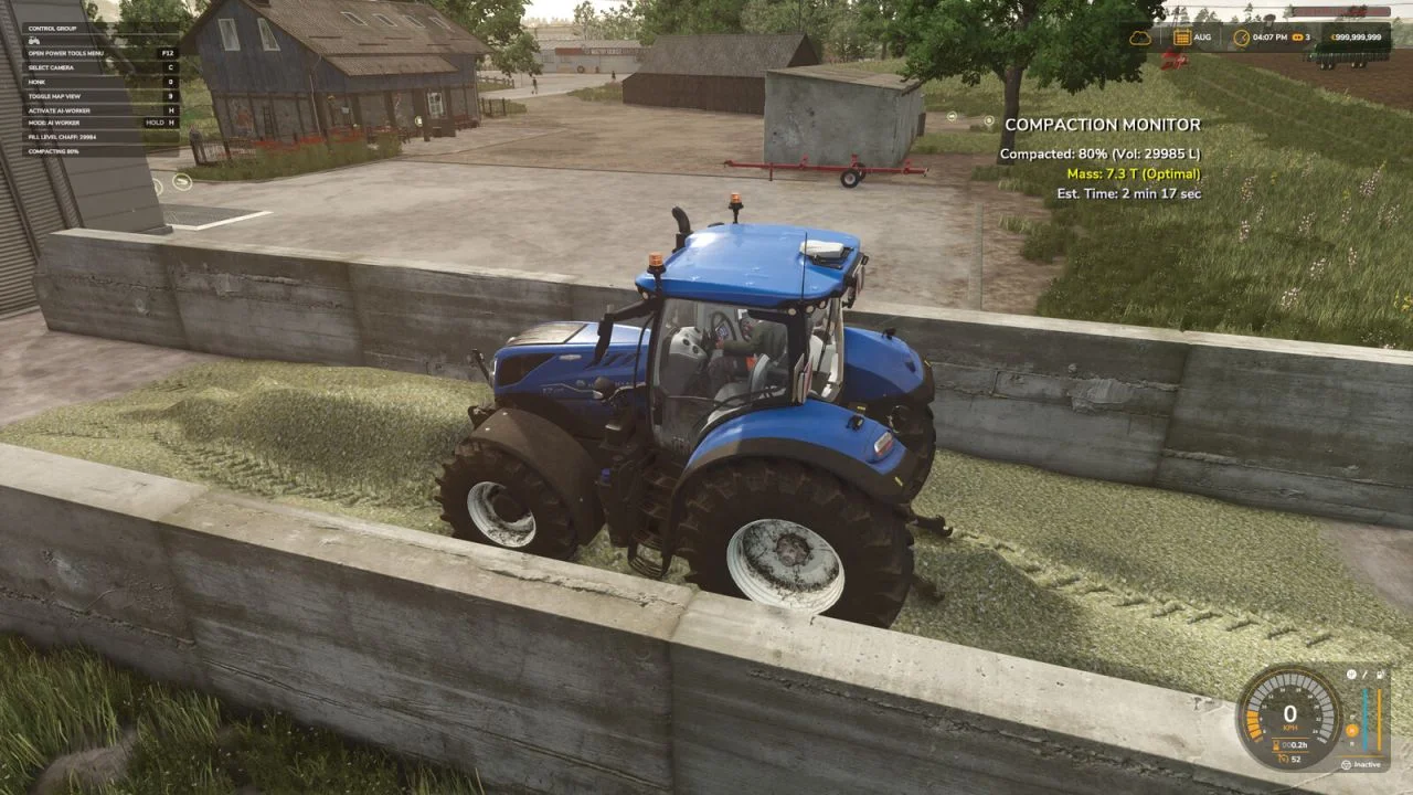 FS25 Silage Compaction Monitor V1.0 Other Mod