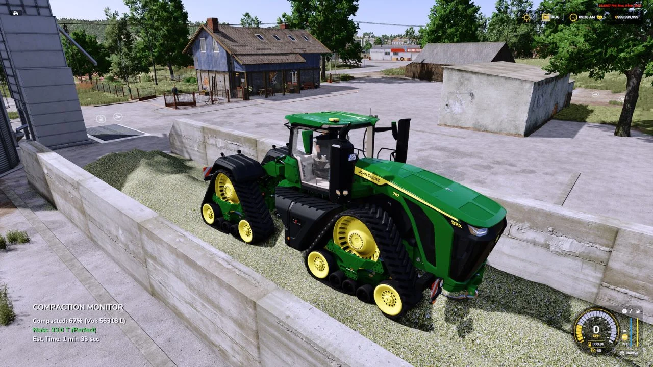 FS25 Silage Compaction Monitor V1.1 Other Mod