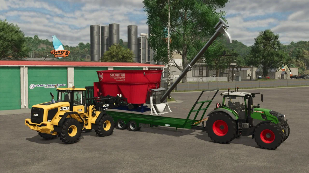 FS25 Siloking StaticLine Pack V1.0 Other Mod FS25 Mod Free Download